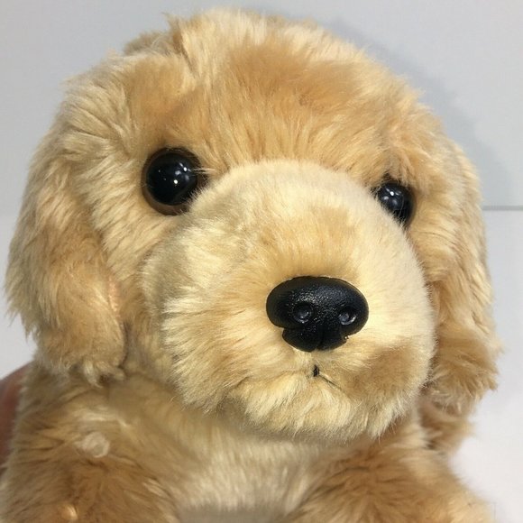 Aurora World Plush Golden Retriever Dog 12" Stuffed Animal Toy Puppy Doggie Pup - Picture 7 of 12